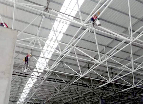 室內薄型鋼結構防火涂料應用