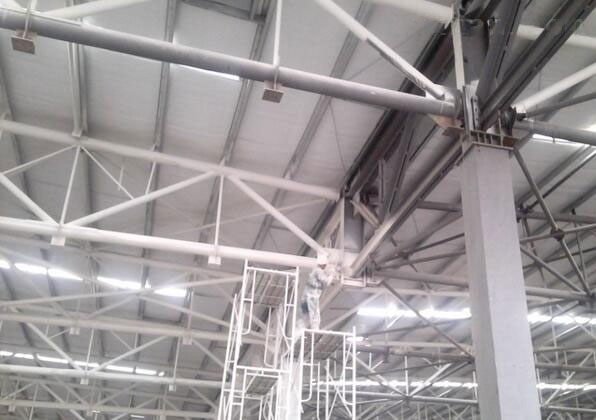 室內鋼結構防火涂料施工